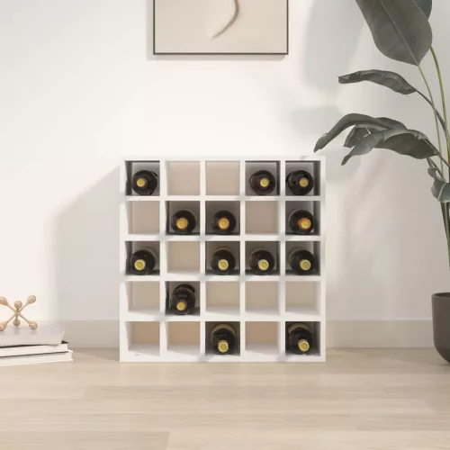  fehér tömör fenyőfa borszekrény 56 x 25 x 56 cm