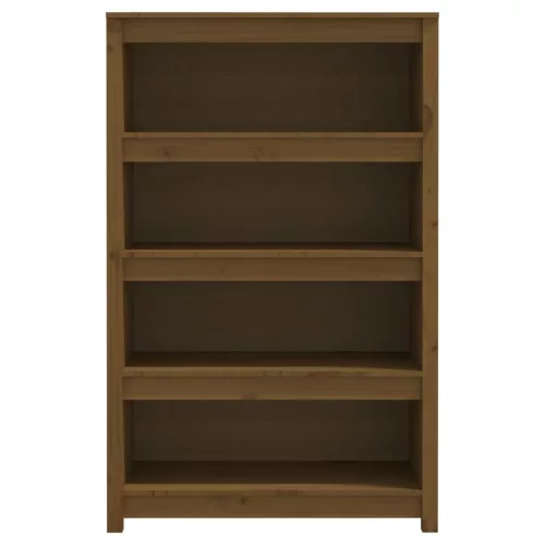  mézbarna tömör fenyőfa faliszekrény 80 x 35 x 126 cm