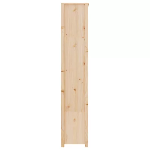  tömör fenyőfa könyvszekrény 80 x 35 x 183 cm