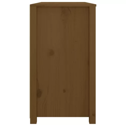  mézbarna tömör fenyőfa kisszekrény 100 x 40 x 72 cm