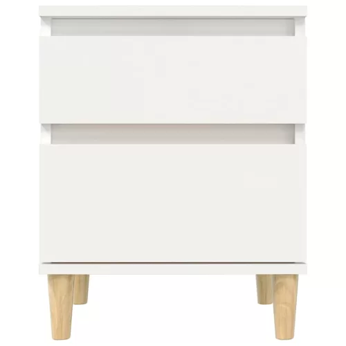  2 db fehér éjjeliszekrény 40 x 35 x 50 cm