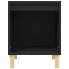  fekete szerelt fa éjjeliszekrény 40 x 35 x 50 cm