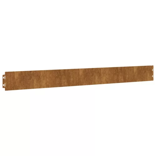  50 db rugalmas corten acél gyepszegély 10 x 103 cm