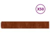  50 db rugalmas corten acél gyepszegély 15 x 103 cm