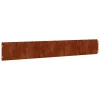  50 db rugalmas corten acél gyepszegély 15 x 103 cm