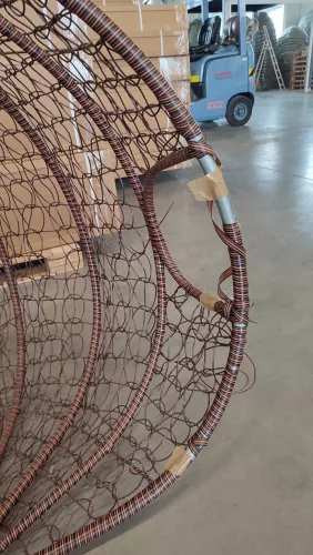  50 db rugalmas corten acél gyepszegély 15 x 103 cm