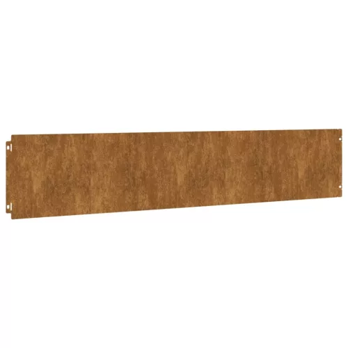  10 db rugalmas corten acél gyepszegély 20 x 103 cm