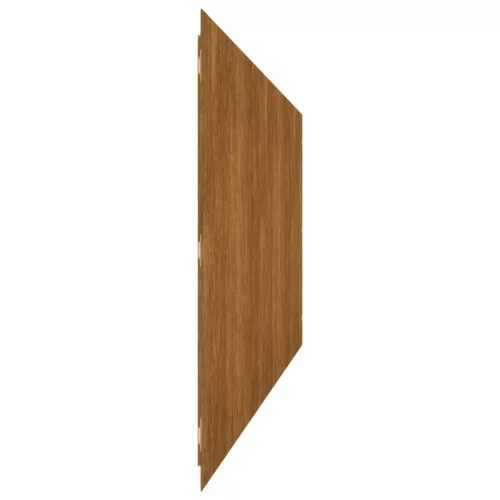 10 db rugalmas corten acél gyepszegély 25 x 103 cm