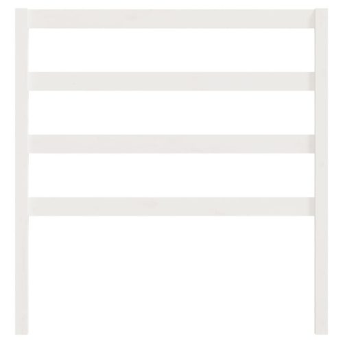  fehér tömör fenyőfa ágy fejtámla 95 x 4 x 100 cm