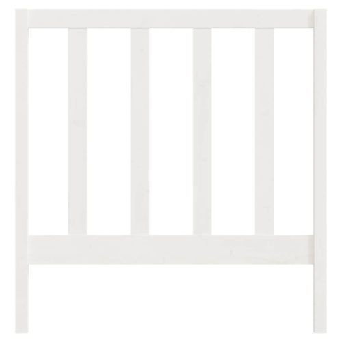  fehér tömör fenyőfa ágy fejtámla 95 x 4 x 100 cm