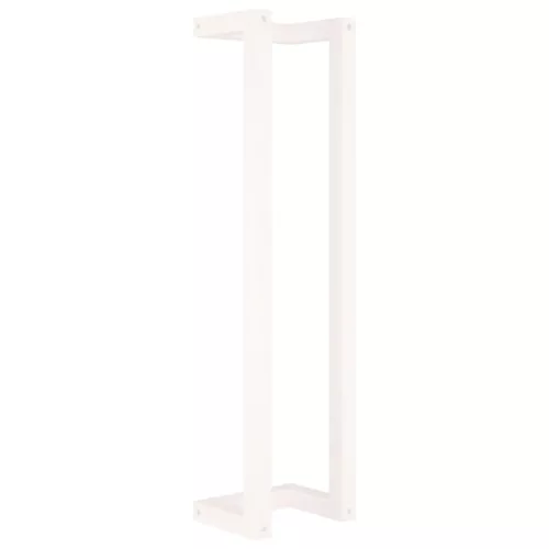  fehér tömör fenyőfa törülközőtartó 23 x 18 x 90 cm