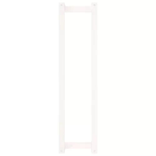  fehér tömör fenyőfa törülközőtartó 23 x 18 x 90 cm