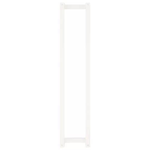  fehér tömör fenyőfa törülközőtartó 23 x 18 x 110 cm