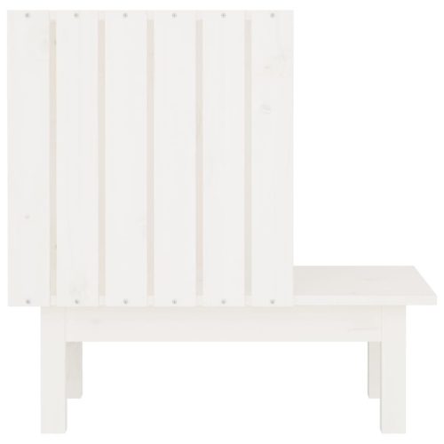  tömör fenyőfa macskaház fehér 60 x 36 x 60 cm