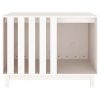  fehér tömör fenyőfa kutyaház 90 x 60 x 67 cm