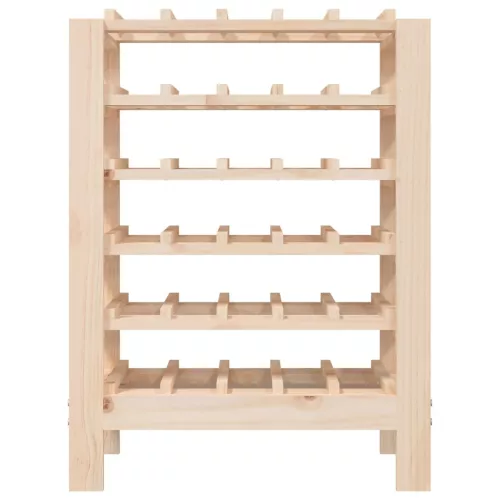  tömör fenyőfa bortartó állvány 61,5 x 30 x 82 cm