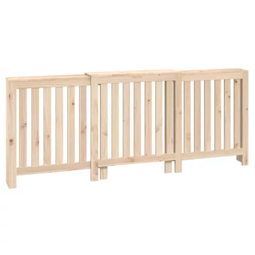  tömör fenyőfa radiátorburkolat 210x21x85 cm