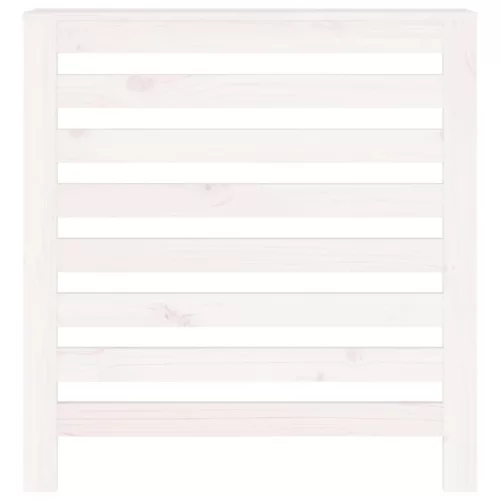  fehér tömör fenyőfa radiátorburkolat 79,5 x 19 x 84 cm