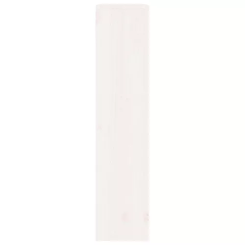  fehér tömör fenyőfa radiátorburkolat 79,5 x 19 x 84 cm