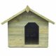 VID impregnált fenyő kerti kutyaház felnyitható tetővel 822982