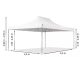 Professional összecsukható sátrak PROFESSIONAL 400g/m2 ponyvával, alumínium szerkezettel, 4 oldalfallal, ablak nélkül - 4x6m fehér