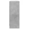  betonszürke szerelt fa tálalószekrény 91x28x75 cm
