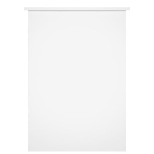  fehér szerelt fa íróasztal 100x55x75 cm