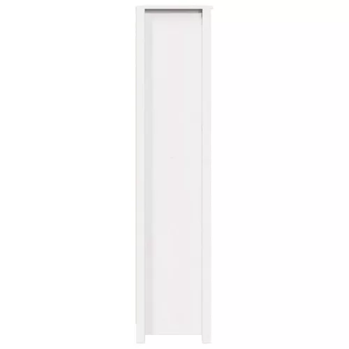  fehér tömör fenyőfa magasszekrény 80 x 35 x 154 cm