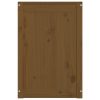  mézbarna tömör fenyőfa szennyestartó láda 44 x 44 x 66 cm