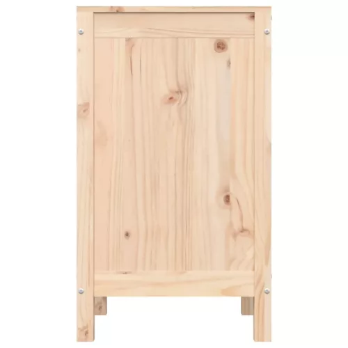  tömör fenyőfa szennyestartó láda 44 x 44 x 76 cm