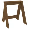  2 db mézbarna tömör fenyőfa ülőke 40x40x45 cm