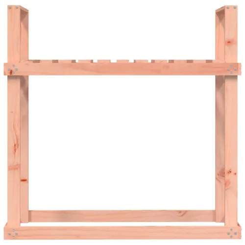  tömör duglászfenyő tűzifatartó állvány 110x35x108,5 cm