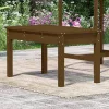  mézbarna tömör fenyőfa kerti pad 80 x 44 x 45 cm