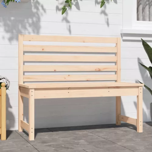  tömör fenyőfa kerti pad 109 cm