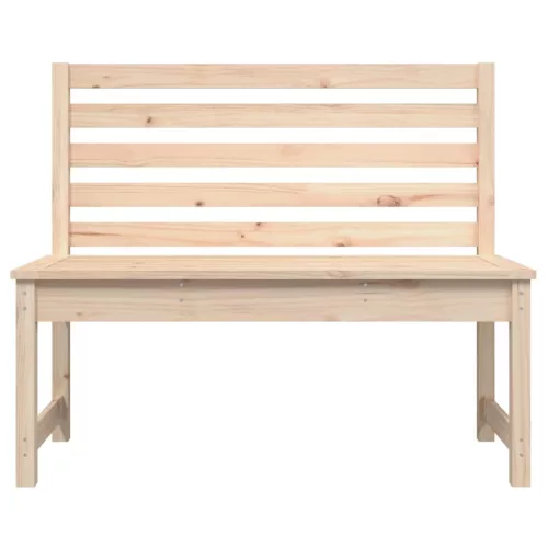  tömör fenyőfa kerti pad 109 cm