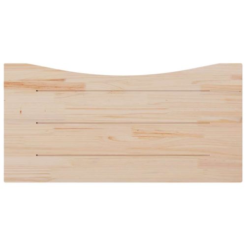  tömör fenyőfa íróasztallap 100 x 60 x 2,5 cm