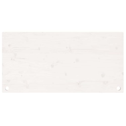  fehér tömör fenyőfa asztallap 100 x 50 x 2,5 cm