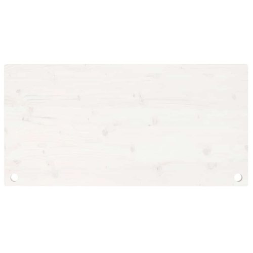  fehér tömör fenyőfa asztallap 110 x 55 x 2,5 cm