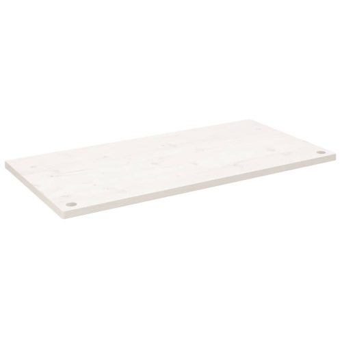  fehér tömör fenyőfa asztallap 100 x 60 x 2,5 cm