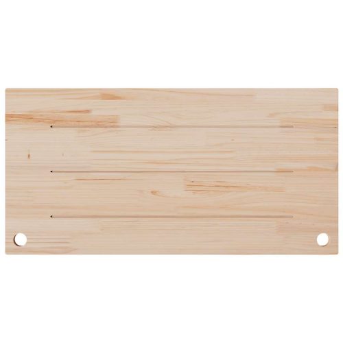  fehér tömör fenyőfa asztallap 100 x 60 x 2,5 cm