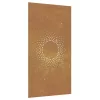  napmintás corten acél kerti faldísz 105 x 55 cm