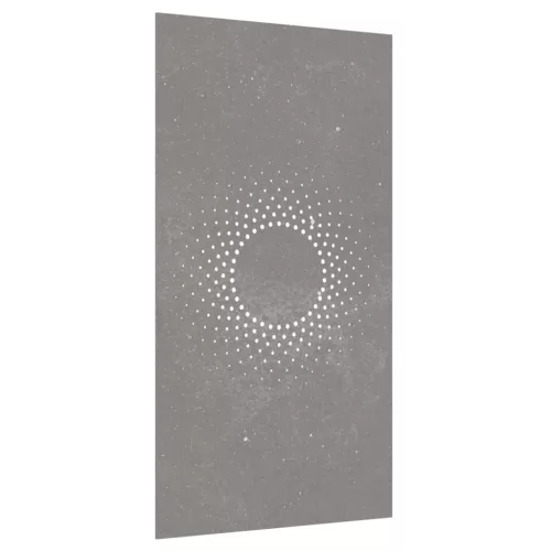  napmintás corten acél kerti faldísz 105 x 55 cm