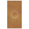  napmintás corten acél kerti faldísz 105 x 55 cm