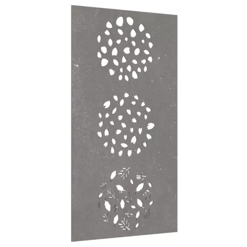  levélmintás corten acél kerti faldísz 105 x 55 cm