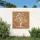  famintás corten acél kerti faldísz 105 x 55 cm