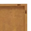  3 db fűmintás corten acél kerti faldísz 55 x 55 cm