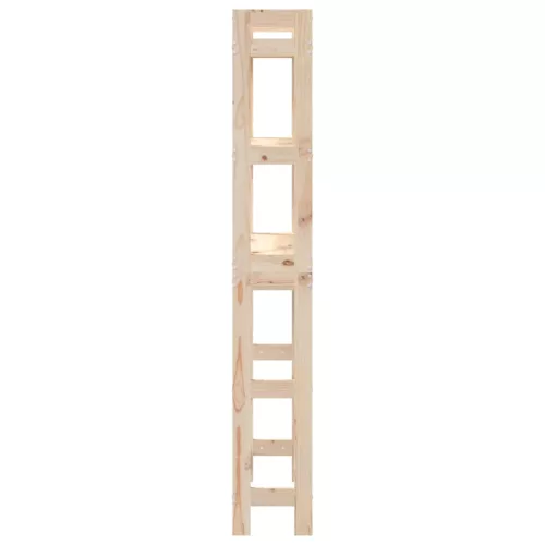  tömör fenyőfa fürdőszoba állvány 63x26x171 cm