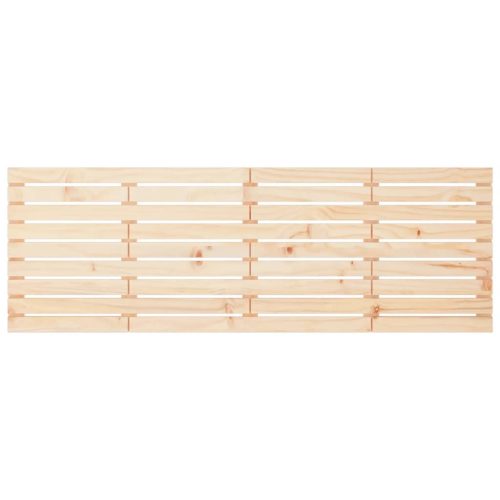  tömör fenyőfa fali fejtámla 166x3x63 cm