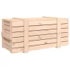  tömör fenyőfa tárolóláda 91 x 40,5 x 42 cm