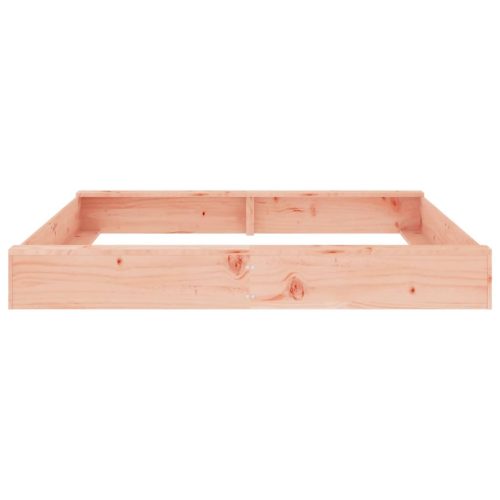  négyszögű tömör duglászfenyő homokozó ülésekkel